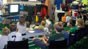 Watching Soccer Footage